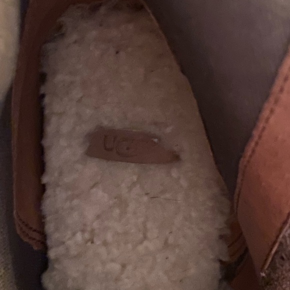 Cute Wedge Tan Leather Boots - Picture 5 of 12